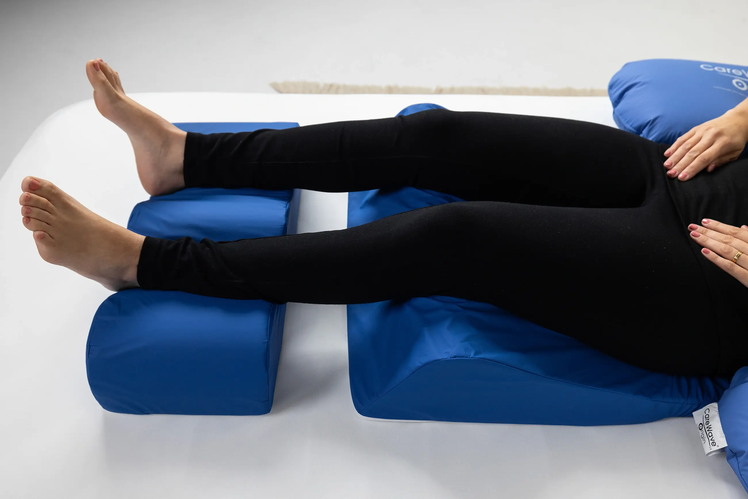 Blue-Half-Moon-Cushion-Fitleg-Non-Slip-Supine-5