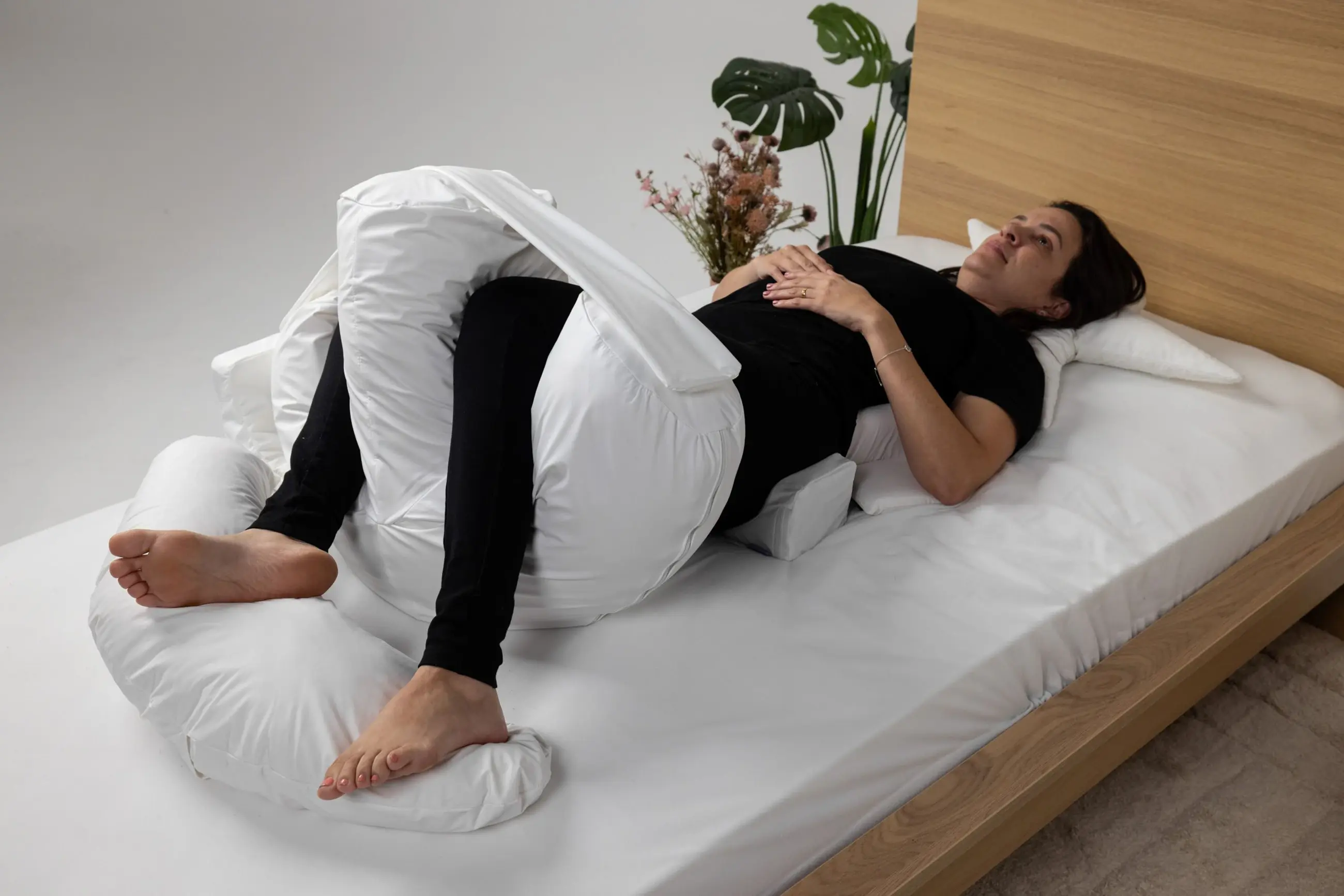 Star-Large-Laterals-x2-Small-Laterals-x2-Curved-T-Roll-Banana-Cushion-Assymetrical