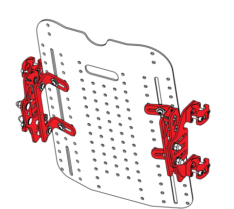 Dual-Mount-Back-Support-Hardware