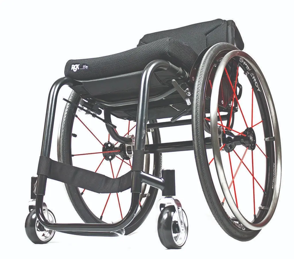 RGK Hilite - Rigid Titanium Wheelchair