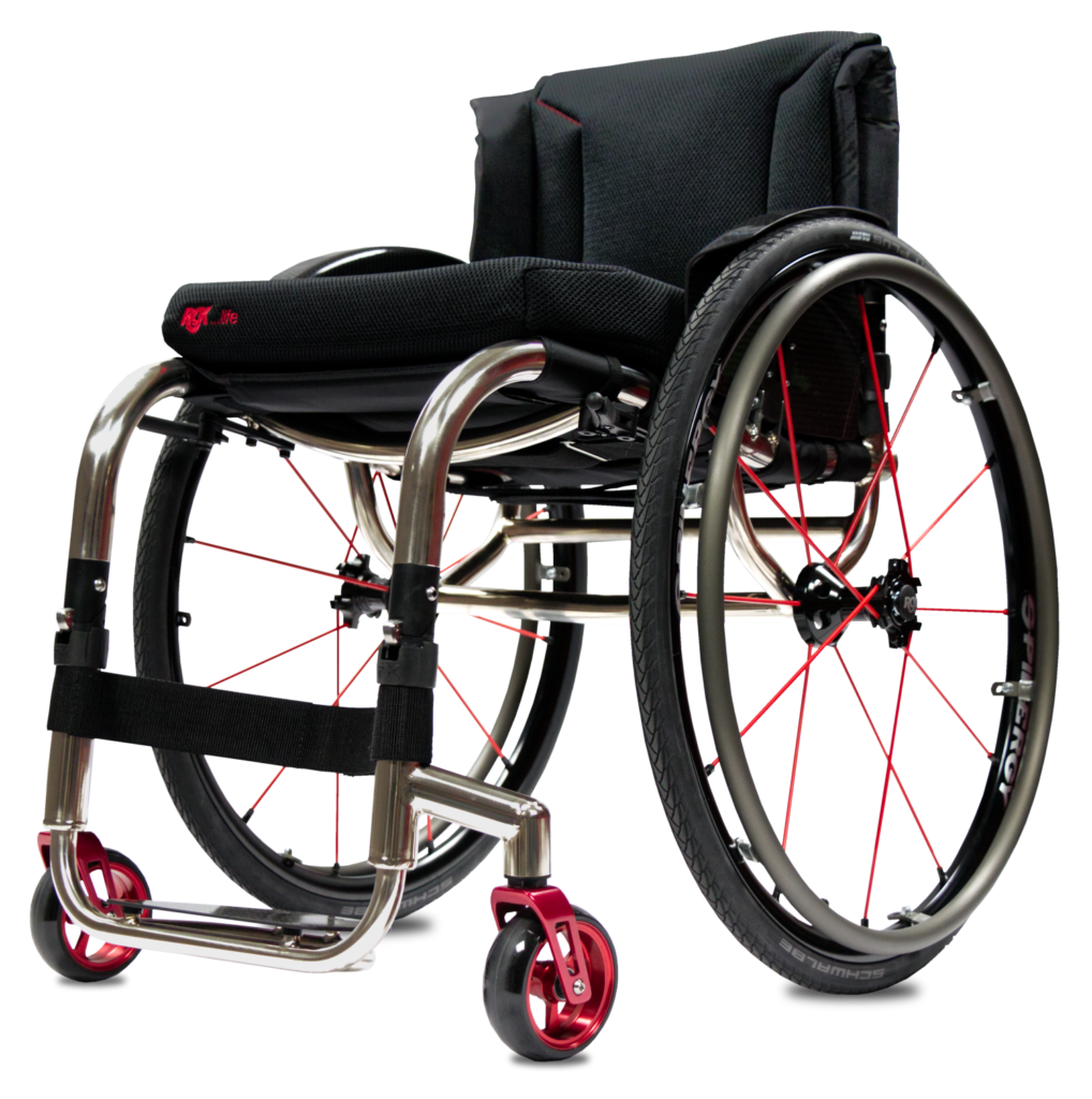 RGK Octane FX – Titanium Wheelchair