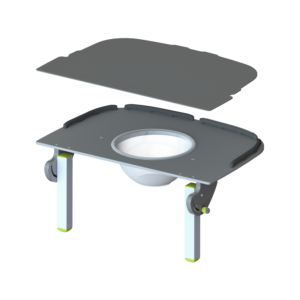 Jenx Standz 2 Multi-Position Tray with Bowl