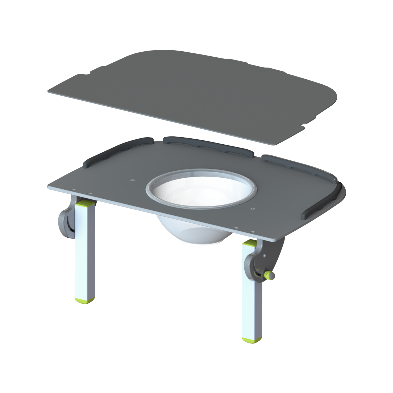 Jenx Standz 2 Multi-Position Tray with Bowl