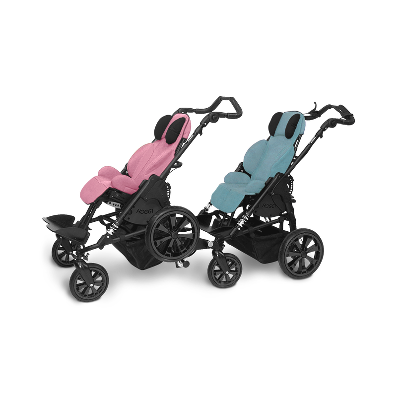 Bingo Twin Strollers in Pink and Blue