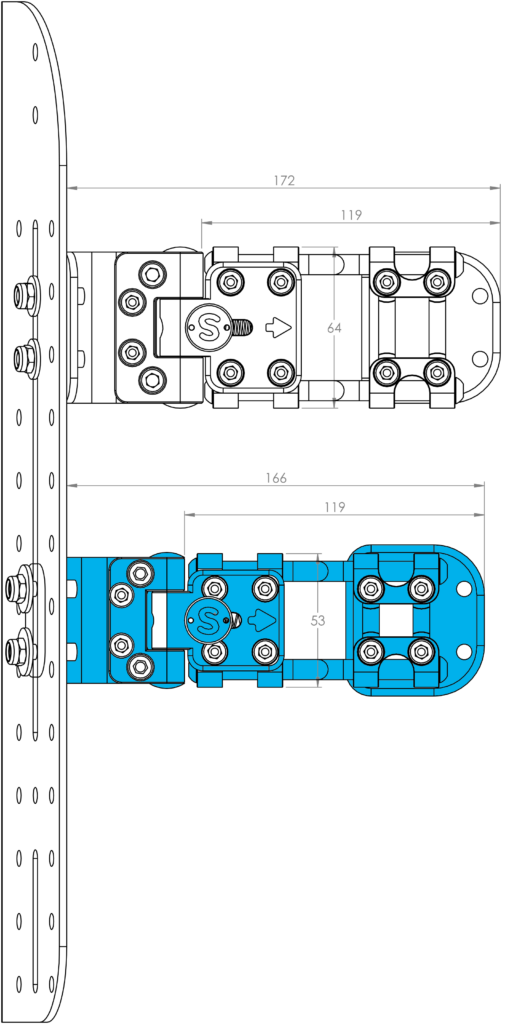 Spex Swing-Away Axial Lateral Trunk Support - Medifab : Medifab