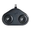 From View of the Loud Mini Powerchair Horn